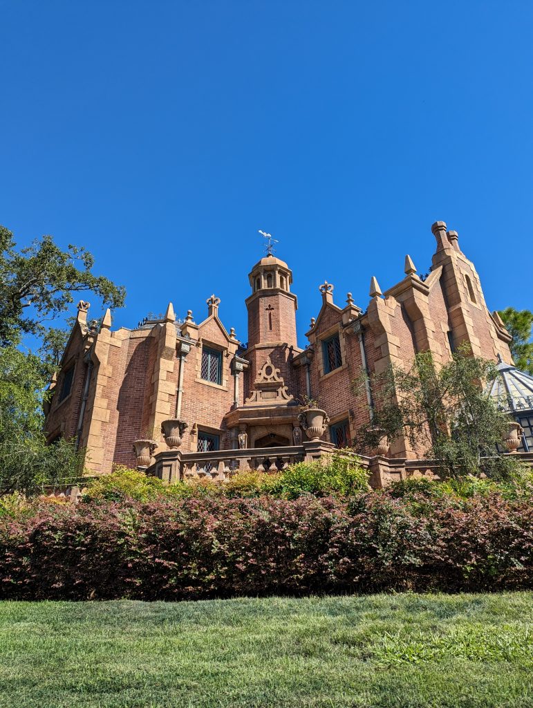 Haunted Mansion, the spooktacular dark ride at the Magic Kingdom.